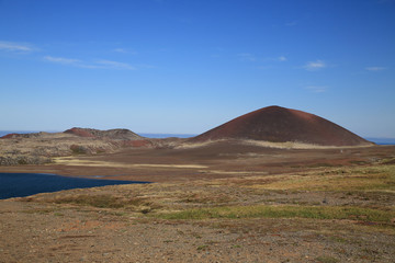 Volcanic Landscape Iceland Berserkjahraun, Snaefellsnes