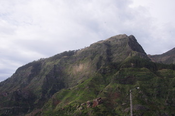 Naklejka premium Mountain landscapes in Madeira