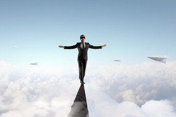 He is risky guy