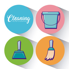 Cleaning supplies design