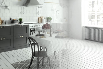 Arrangement of a Kitchen (design)