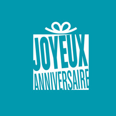 joyeux anniversaire