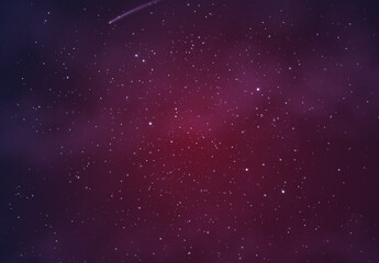 Space stars background. Light night sky vector.