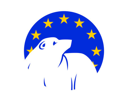 polar bears europe fauna animal wildlife image vector icon silhouette
