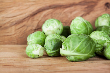 Fototapeta premium brussels cabbage isolated on white background