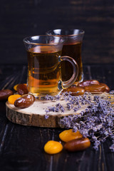 tea with dried fruits