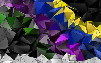 Abstract Polygonal background