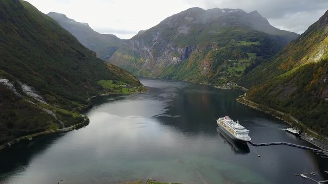 Geiranger Fjord In Norway