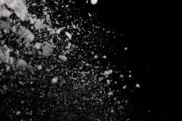 Obraz premium 雪と黒
