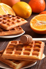 Belgian waffles