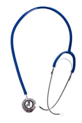 Doctor stethoscope on white background