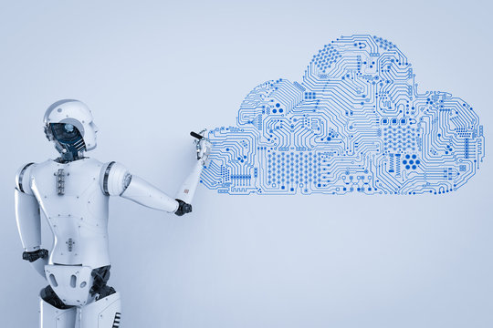 Robot With Cloud