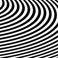Abstract Black and White Modern Striped Background