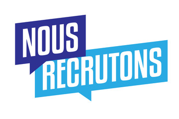 Nous recrutons