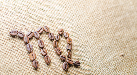 signs of the zodiac, coffee beans