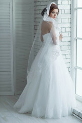 Beautiful bride woman 
