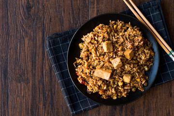 Veggie Fried Rice Rice with Tofu / Pilav or Pilaf