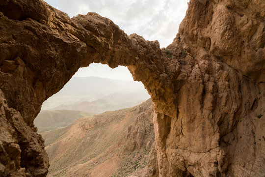 Natural Bridge in Farsan, Dasht Bayaz, Khorasan, Iran