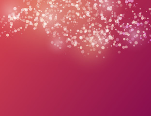 Abstract Sparkling Stars Holiday Background bokeh effect with space for your text