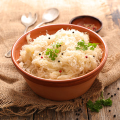 sauerkraut, white cabbage