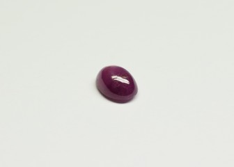 Ruby cabochon cut