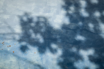 Blue Wall texture with shadow