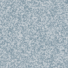 Melange Knitting Seamless Texture. Decorative Pattern Background. Vector Illustration.