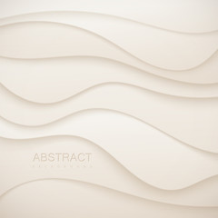 Abstract paper cut background