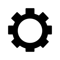 gear setting wheel technology icon vector illustration pictogram design
