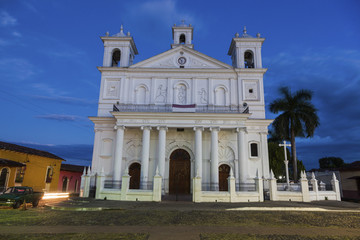 Santa Lucia Church in Suchitoto