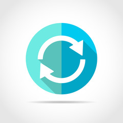 Update icon. Vector illustration.