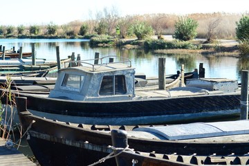 Older boats in Spain