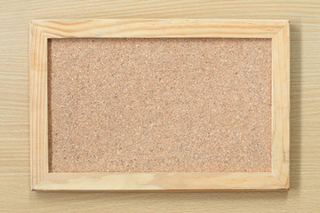 Fototapeta premium Modern Picture wood frame on wooden wall.