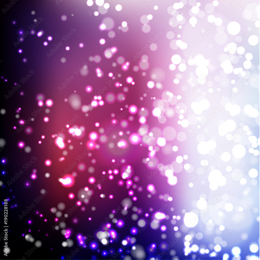 Canvas Prints abstract colorful background with multiple light sparkles - eps10 vector