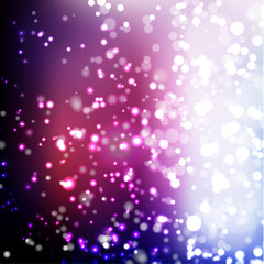 Abstract colorful background with multiple light sparkles - eps10 vector