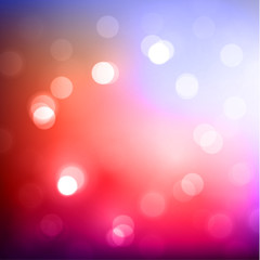 Colorful defocused lights background - eps10