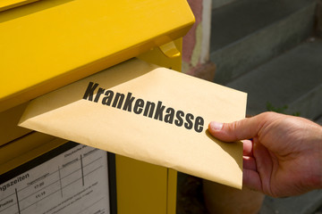 Brief an die Krankenkasse