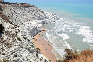 la scala dei Turchi SICILE