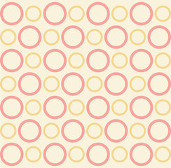 Infinity circle repeating seamless pattern design