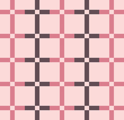 Square shape repeating seamless pattern design