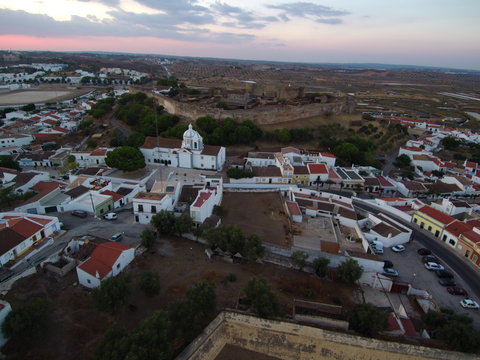 Castro Marim (Portugal) localidad perteneciente a Faro en la región del Algarve muy  proxima a la frontera con España