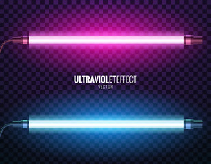 Vector of ultraviolet light.