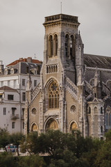 Fototapeta na wymiar biarritz france landscape cathedral ocean
