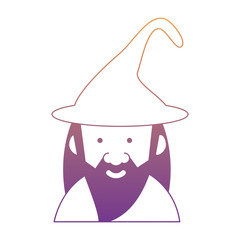cartoon wizard icon