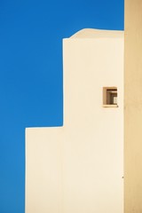 Fototapeta na wymiar Santorini island abstract background
