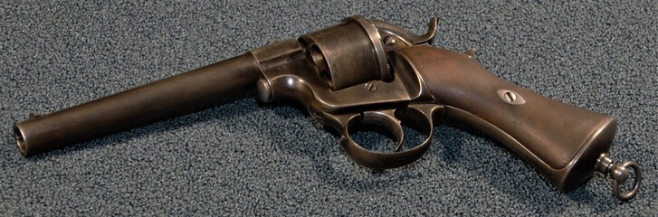 Antique civil war revolver Raphael Perrin
