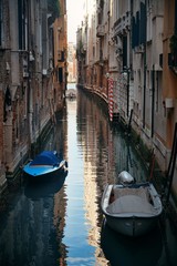 Obraz na płótnie Canvas Venice boat alley