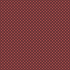 Seamless circles polka dot pattern on brown