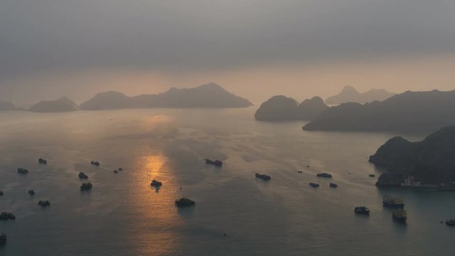 Vietnam nature time lapse, Lan ha bay