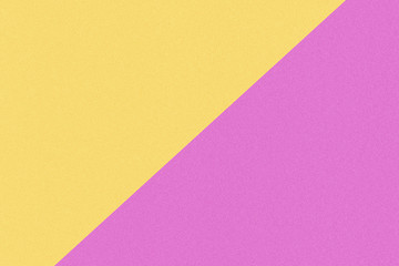 Two color paper with yellow and pink of the image. Background
